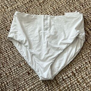 Andie snap bikini bottom size medium NWT
